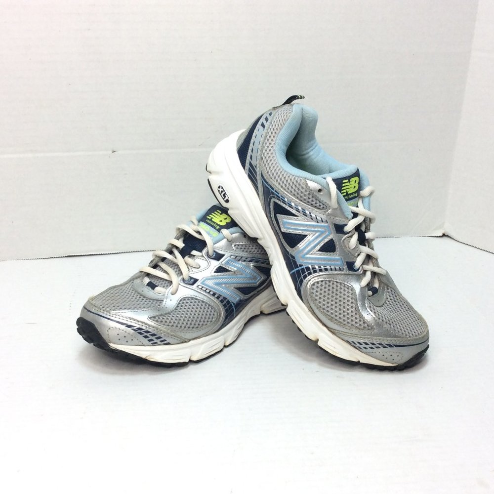 NEW BALANCE 540v2 W540SB2 GRAY Blue Running Shoes Sneakers Womens 8 Athleisure